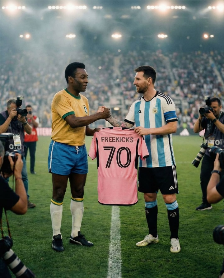 开云体育五大联赛-认可这版统计！罗马诺晒图：梅西任意球数平贝利，差儒尼尼奥7球